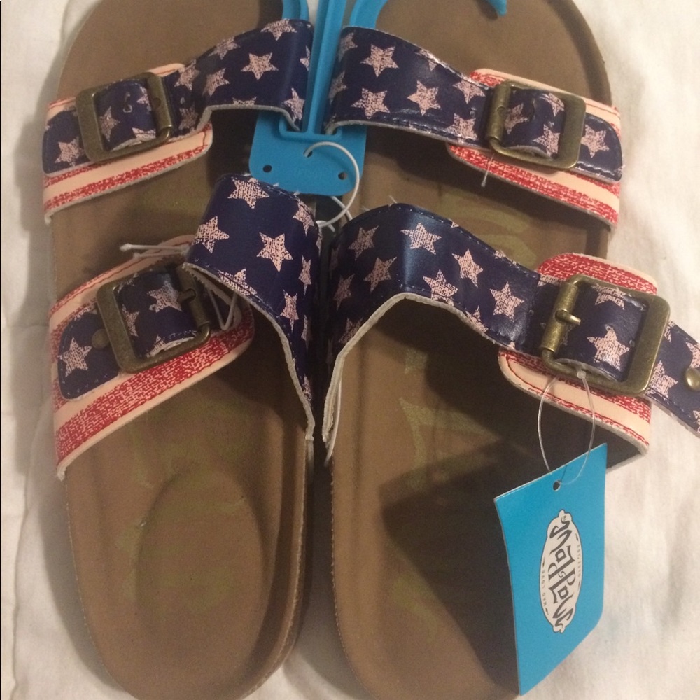Stars&Stripes Sandals!